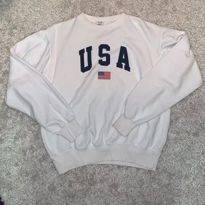 USA Crew Neck Sweatshirt